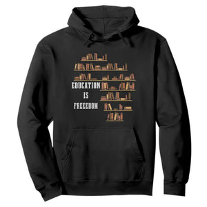 Black History Education Is Freedom Hoodie African Roots Africa Map TS02 Black Print Your Wear