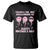 Funny Mother's Day T Shirt Thanks For Not Swallowing Us TS02 Black Printyourwear