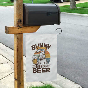 Some Bunny Needs Beer Funny Easter Drinking Humor Garden Flag Retro Rabbit Beer Lover Gift TS02 Print Your Wear