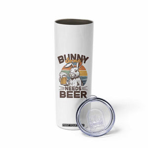 Some Bunny Needs Beer Funny Easter Drinking Humor Skinny Tumbler Retro Rabbit Beer Lover Gift TS02 Print Your Wear