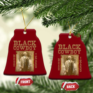 Bose Ikard Ceramic Ornament Black Cowboy Western Legend Vintage TS02 Print Your Wear