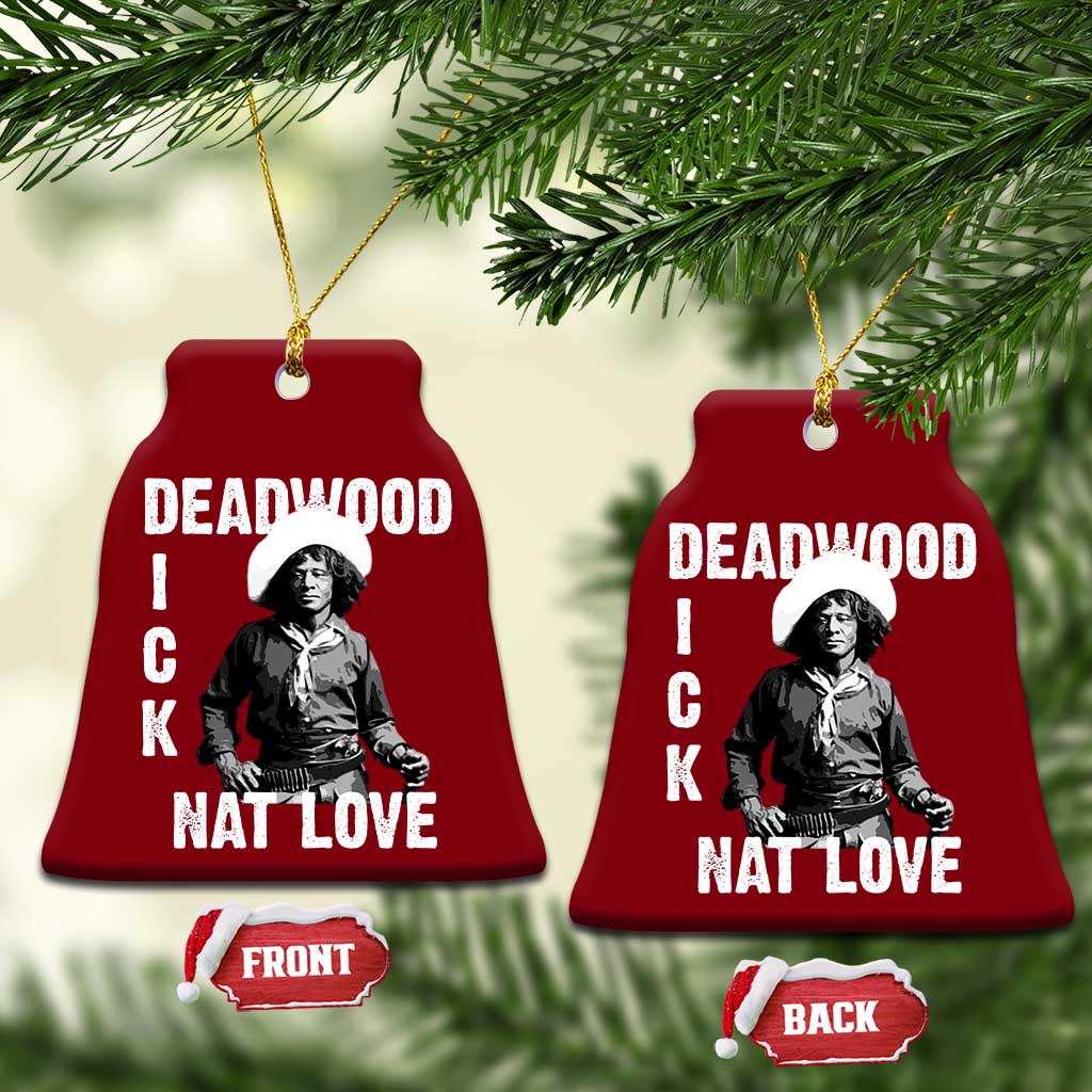 Nat Love Ceramic Ornament Deadwood Dick Black Cowboy Western Legend Vintage TS02 Print Your Wear