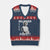 Bill Pickett V-Neck Knit Sweater Vest Bulldogger Black Cowboy Western Legend Vintage TS02 Navy Red Print Your Wear