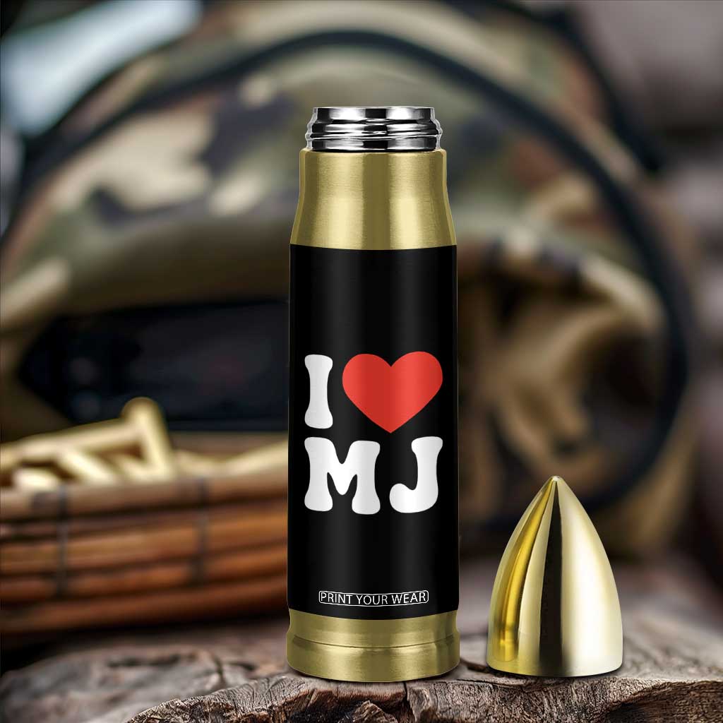 I Heart MJ Classic Graphic Tribute Bullet Tumbler Love Pop Legend Iconic Culture Music Fan Favor TS02 Print Your Wear