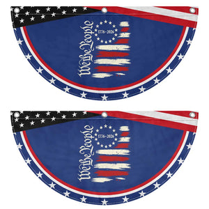 250 Years of Liberty 1776-2026 We The People Patriotic Fan Flag Distressed American Flag Semiquincentennial 250th Anniversary