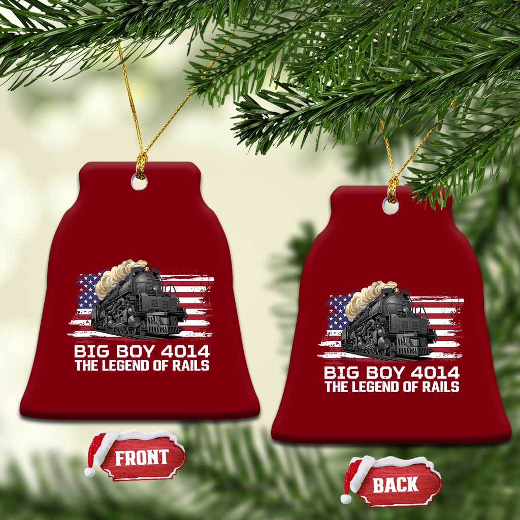 Vintage American Steam Train Ceramic Ornament Legend of the Rails Heritage Pride TS02 Print Your Wear