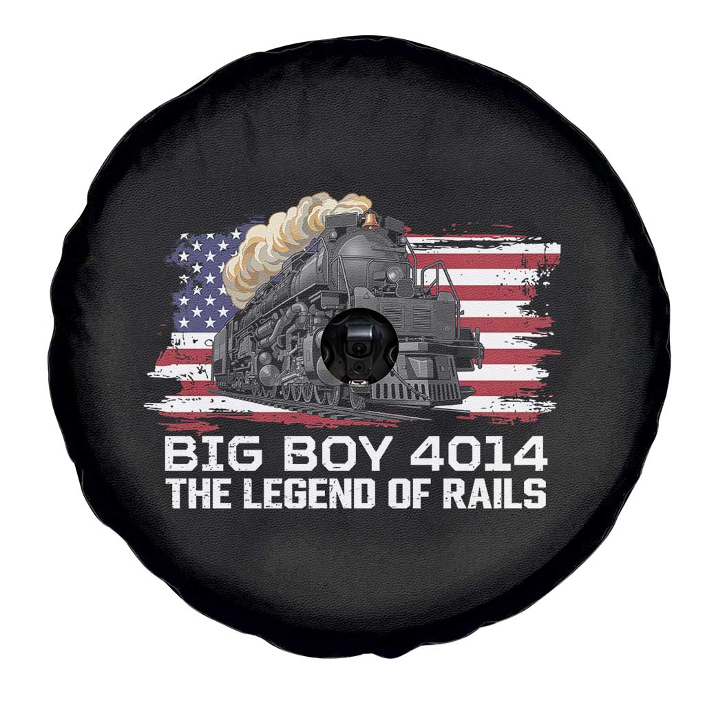 Vintage American Steam Train Spare Tire Cover Legend of the Rails Heritage Pride TS02 Print Your Wear