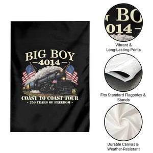 Patriotic Freedom Express Coast to Coast Garden Flag Steam Train Legend Heritage Pride TS02 Print Your Wear
