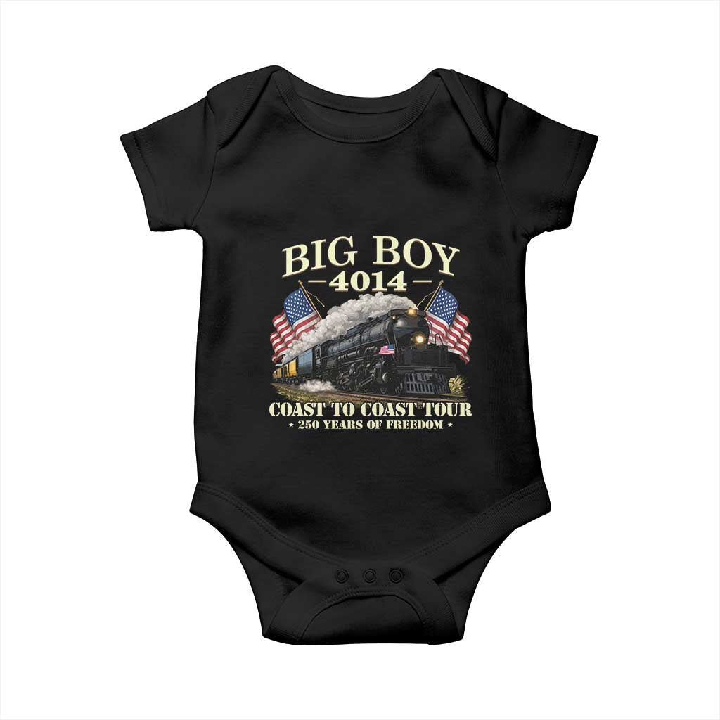 Patriotic Freedom Express Coast to Coast Baby Onesie Steam Train Legend Heritage Pride TS02 Black Print Your Wear