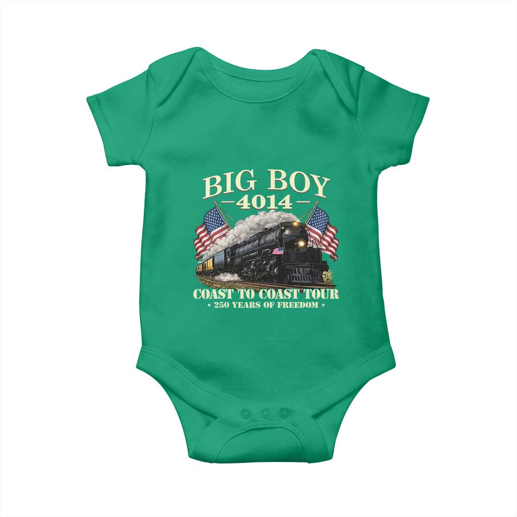 Patriotic Freedom Express Coast to Coast Baby Onesie Steam Train Legend Heritage Pride TS02 Irish Green Print Your Wear