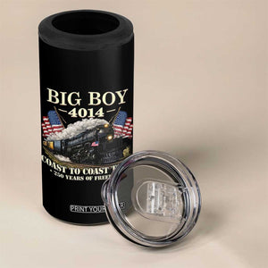 Patriotic Freedom Express Coast to Coast 4 in 1 Can Cooler Tumbler Steam Train Legend Heritage Pride TS02 Print Your Wear