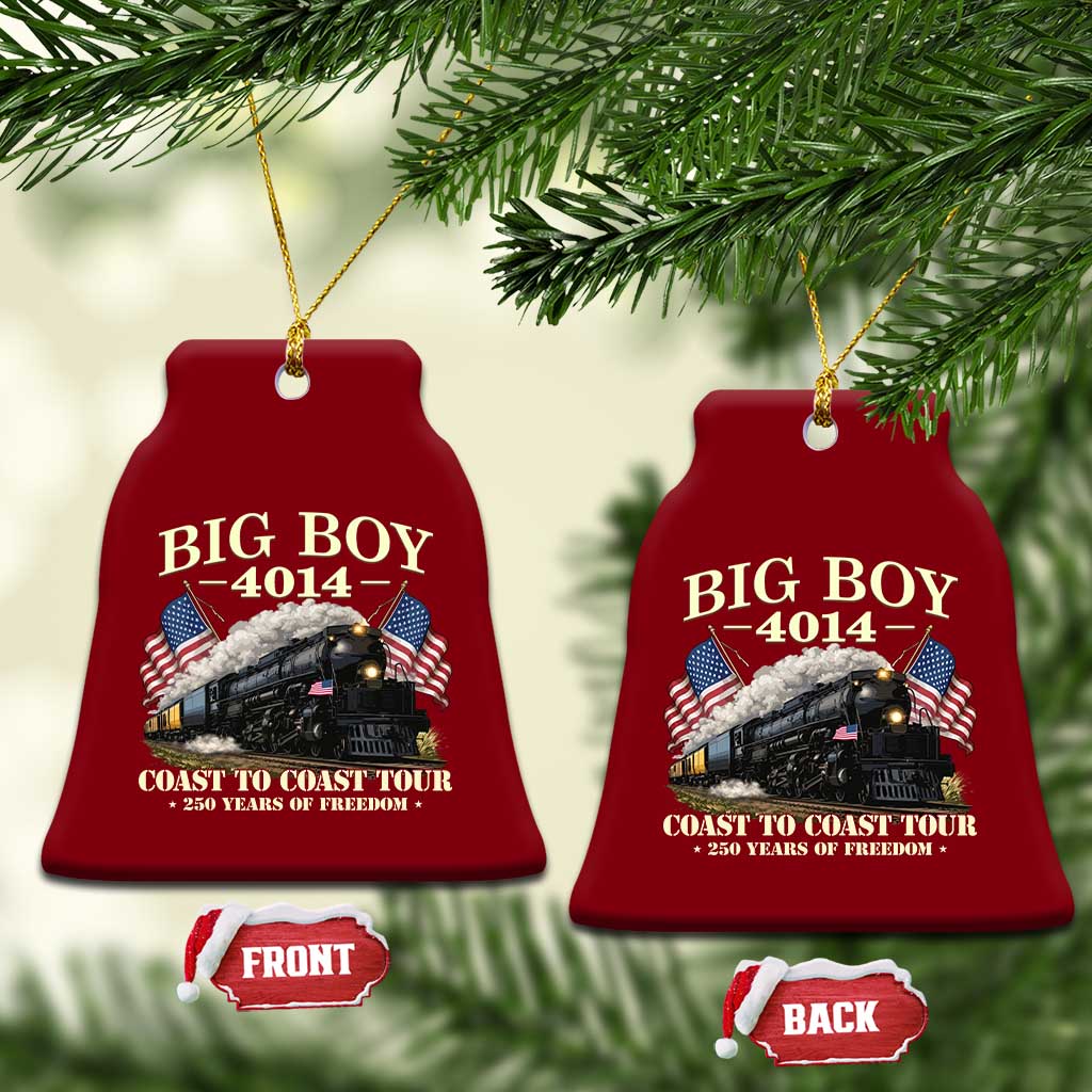 Patriotic Freedom Express Coast to Coast Ceramic Ornament Steam Train Legend Heritage Pride TS02 Print Your Wear
