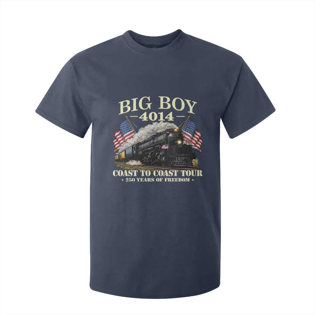 Patriotic Freedom Express Coast to Coast T Shirt For Kid Steam Train Legend Heritage Pride TS02 Navy Print Your Wear