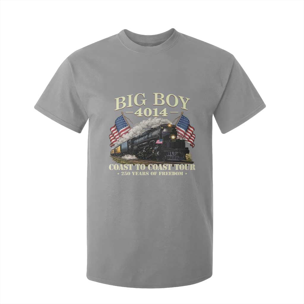 Patriotic Freedom Express Coast to Coast T Shirt For Kid Steam Train Legend Heritage Pride TS02 Sport Gray Print Your Wear