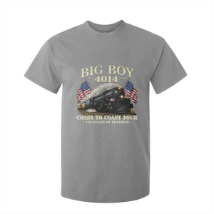 Patriotic Freedom Express Coast to Coast T Shirt For Kid Steam Train Legend Heritage Pride TS02 Sport Gray Print Your Wear