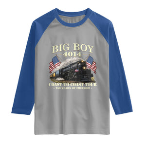 Patriotic Freedom Express Coast to Coast Raglan Shirt Steam Train Legend Heritage Pride TS02 Sport Gray Royal Print Your Wear