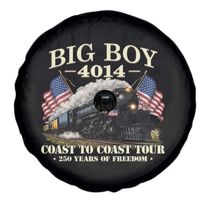Patriotic Freedom Express Coast to Coast Spare Tire Cover Steam Train Legend Heritage Pride TS02 Print Your Wear