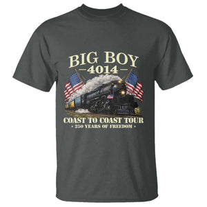 Patriotic Freedom Express Coast to Coast T Shirt Steam Train Legend Heritage Pride TS02 Dark Heather Print Your Wear