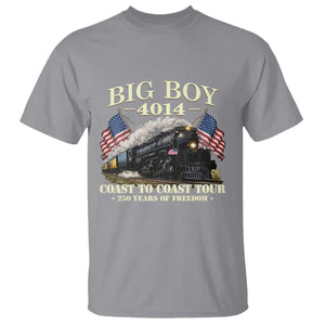 Patriotic Freedom Express Coast to Coast T Shirt Steam Train Legend Heritage Pride TS02 Sport Gray Print Your Wear