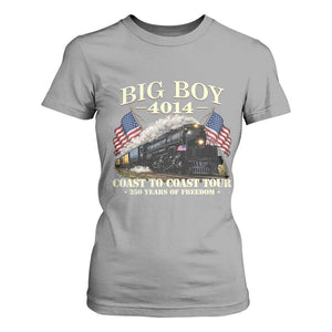 Patriotic Freedom Express Coast to Coast T Shirt For Women Steam Train Legend Heritage Pride TS02 Sport Gray Print Your Wear
