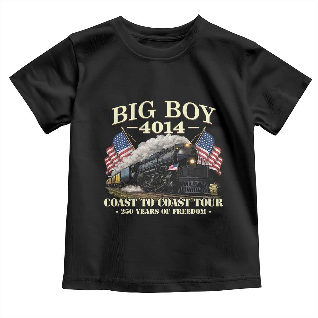 Patriotic Freedom Express Coast to Coast Toddler T Shirt Steam Train Legend Heritage Pride TS02 Black Print Your Wear