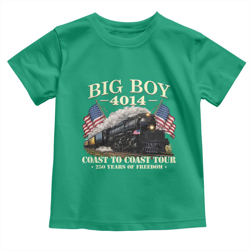 Patriotic Freedom Express Coast to Coast Toddler T Shirt Steam Train Legend Heritage Pride TS02 Irish Green Print Your Wear
