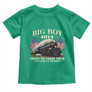 Patriotic Freedom Express Coast to Coast Toddler T Shirt Steam Train Legend Heritage Pride TS02 Irish Green Print Your Wear