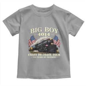Patriotic Freedom Express Coast to Coast Toddler T Shirt Steam Train Legend Heritage Pride TS02 Sport Gray Print Your Wear