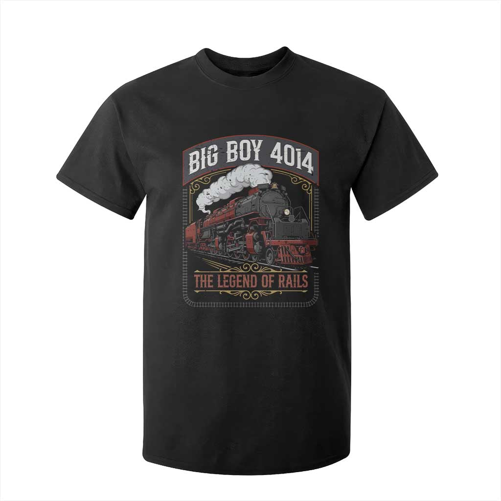 Retro Emblem Classic Steam Train T Shirt For Kid Locomotive Heritage Pride Legend of the Rails TS02 Black Print Your Wear