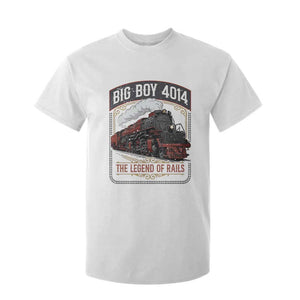 Retro Emblem Classic Steam Train T Shirt For Kid Locomotive Heritage Pride Legend of the Rails TS02 White Print Your Wear