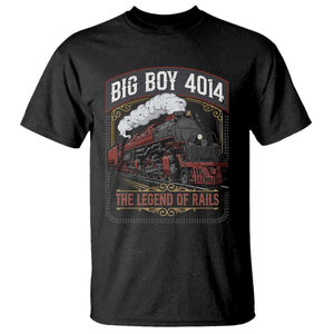 Retro Emblem Classic Steam Train T Shirt Locomotive Heritage Pride Legend of the Rails TS02 Black Print Your Wear