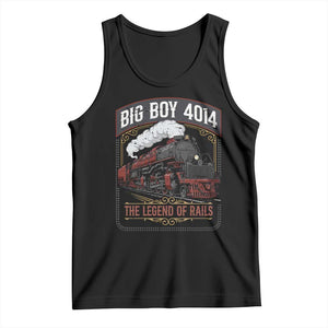 Retro Emblem Classic Steam Train Tank Top Locomotive Heritage Pride Legend of the Rails TS02 Black Print Your Wear