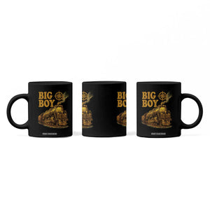 Vintage American Steam Train Locomotive Legend Coffee Mug Compass Adventure Heritage Pride Graphic TS02 Print Your Wear