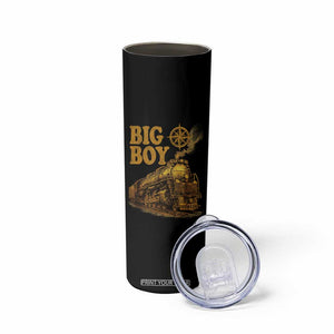 Vintage American Steam Train Locomotive Legend Skinny Tumbler Compass Adventure Heritage Pride Graphic TS02 Print Your Wear