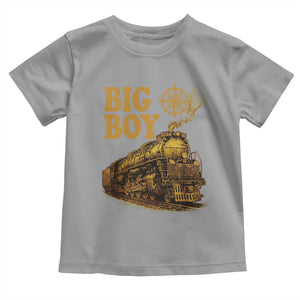 Vintage American Steam Train Locomotive Legend Toddler T Shirt Compass Adventure Heritage Pride Graphic TS02 Sport Gray Print Your Wear