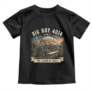 Scenic Mountain Steam Train Graphic Toddler T Shirt Legend of the Rails Heritage Pride TS02 Black Print Your Wear