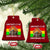 Juneteenth Is My Independence Day Ceramic Ornament Bold Afro Liberation Pan-African Flag TS02 Print Your Wear