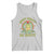Cottagecore Aesthetic Frog Tank Top Don't Worry Be Hoppy Meditating TS02 Ash Print Your Wear