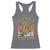 Cottagecore Aesthetic Frog Racerback Tank Top You're A Cowboy Like Me Playing Banjo Western Style TS02 Charcoal Print Your Wear