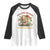 Cottagecore Aesthetic Frog Raglan Shirt Take More Chances Dance More Dances TS02 White Black Print Your Wear