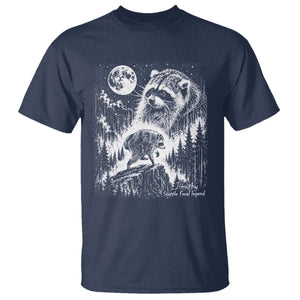 Jimothy Three Raccoon Moon Parody Wildlife Graphic T Shirt Vintage Seattle Feral Legend Trash Panda Meme