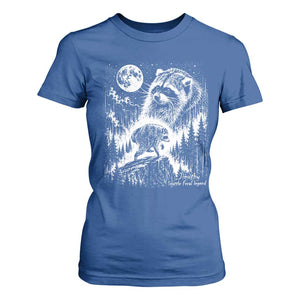 Jimothy Three Raccoon Moon Parody Wildlife Graphic T Shirt For Women Vintage Seattle Feral Legend Trash Panda Meme
