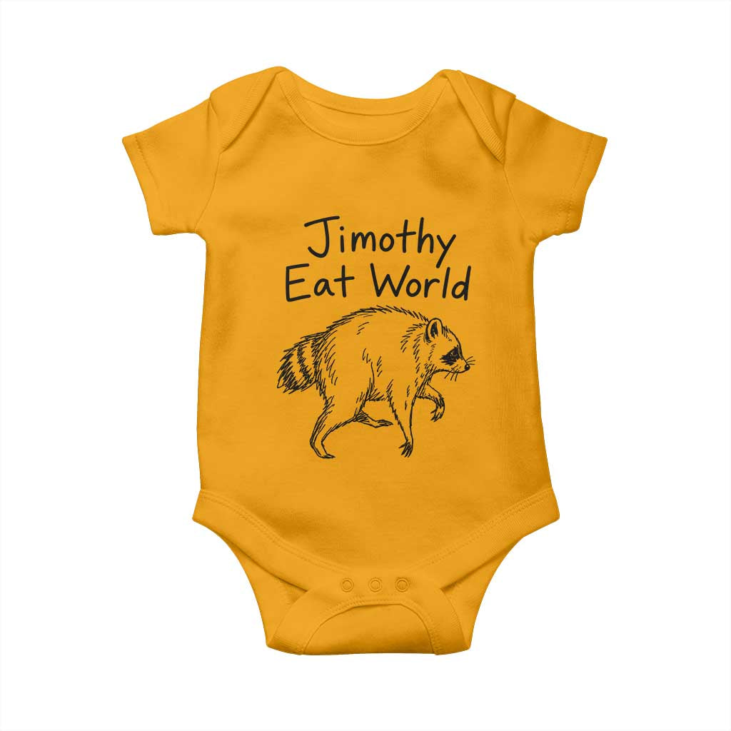 Jimothy Eat World Funny Music Parody Baby Onesie Viral Seattle Raccoon Trash Panda Meme