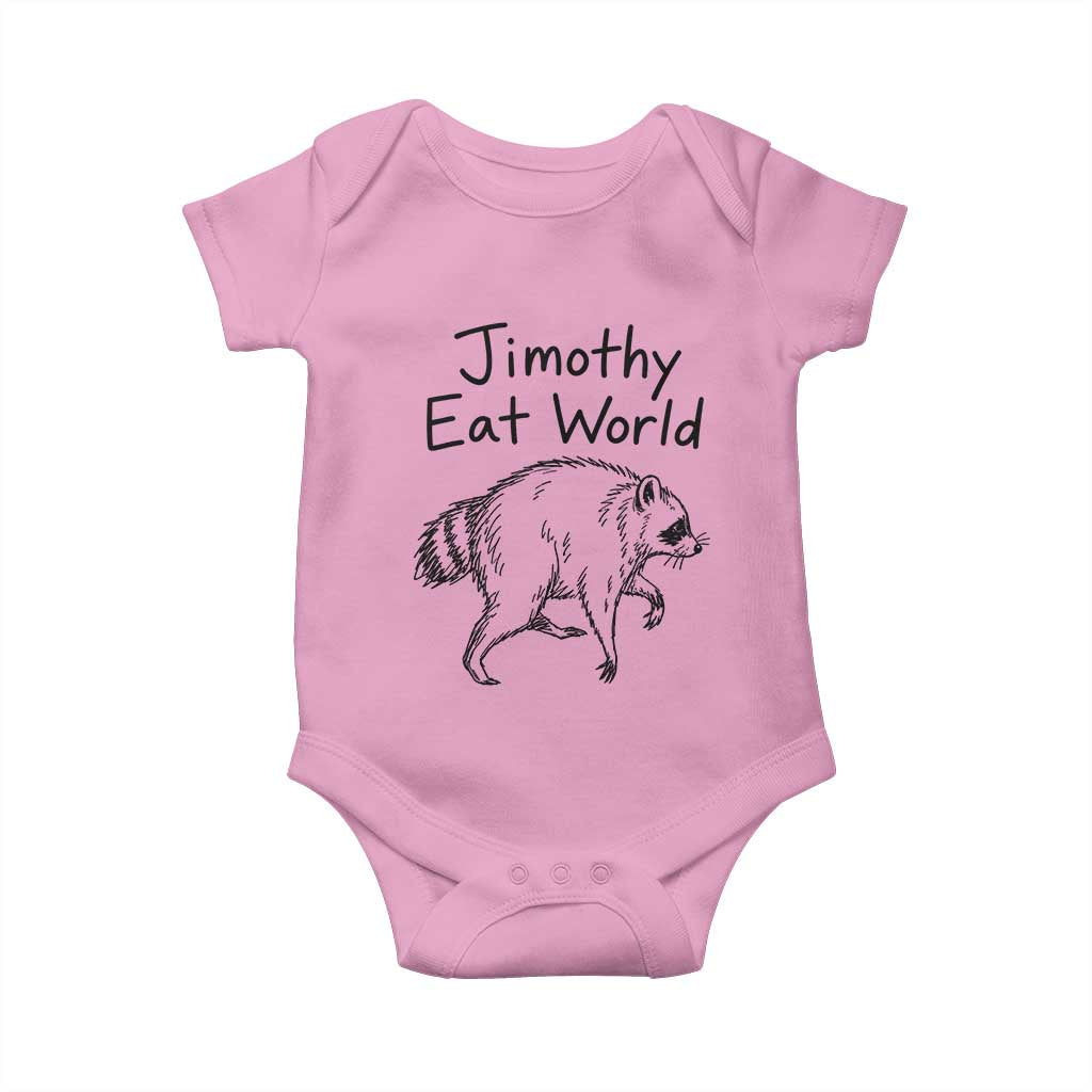 Jimothy Eat World Funny Music Parody Baby Onesie Viral Seattle Raccoon Trash Panda Meme
