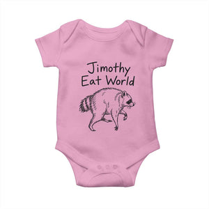 Jimothy Eat World Funny Music Parody Baby Onesie Viral Seattle Raccoon Trash Panda Meme