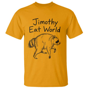 Jimothy Eat World Funny Music Parody T Shirt Viral Seattle Raccoon Trash Panda Meme