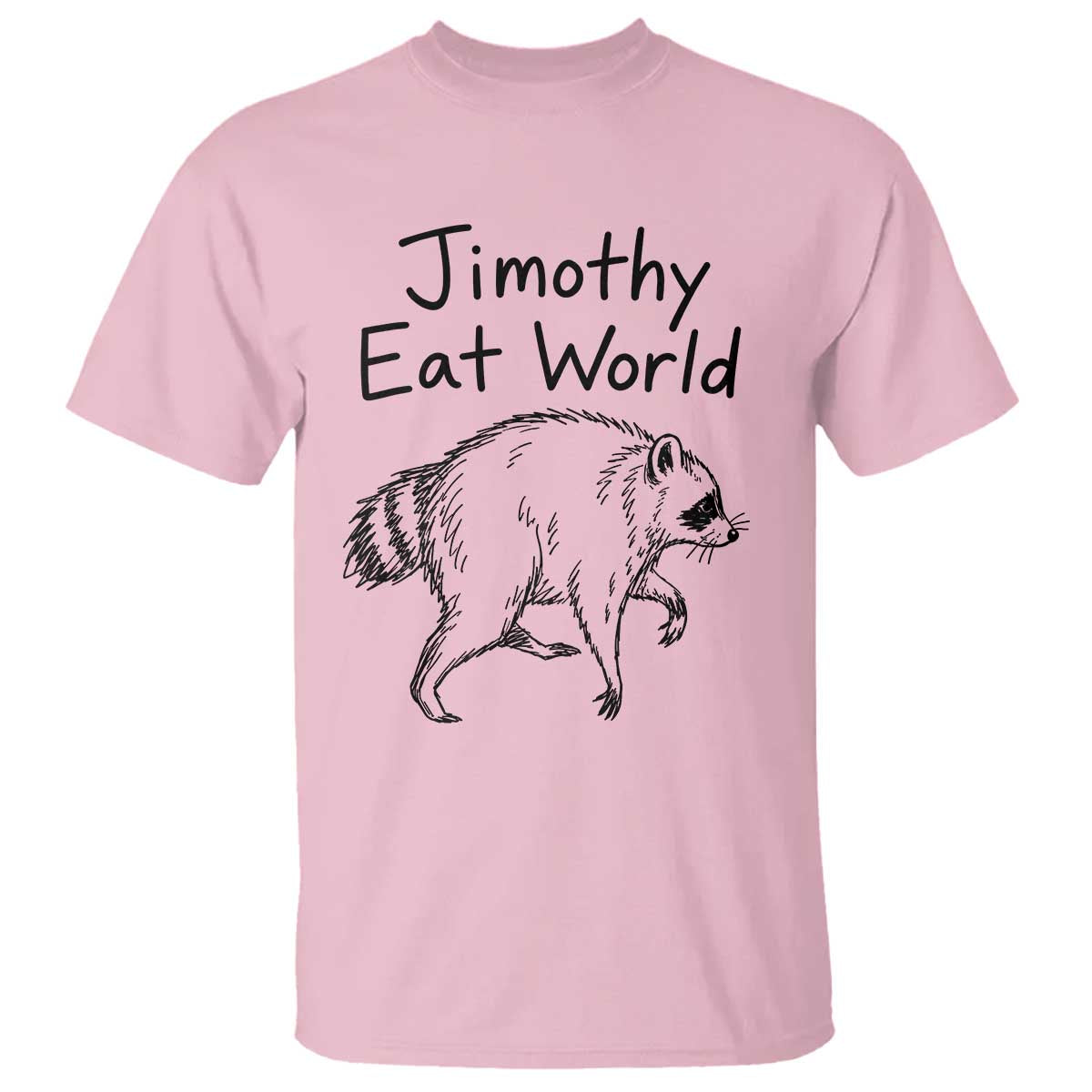 Jimothy Eat World Funny Music Parody T Shirt Viral Seattle Raccoon Trash Panda Meme