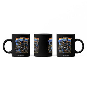 Jimothy the Raccoon Vintage 90s Bootleg Lightning Graphic Coffee Mug Viral Seattle Trash Panda