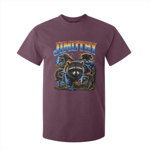 Jimothy the Raccoon Vintage 90s Bootleg Lightning Graphic T Shirt For Kid Viral Seattle Trash Panda