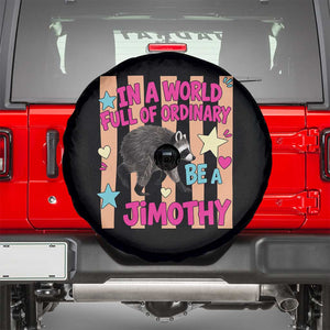 In A World Full Of Ordinary Be A Jimothy Preppy Style Spare Tire Cover Cute Y2K Pop Seattle Raccoon Legend Graphic